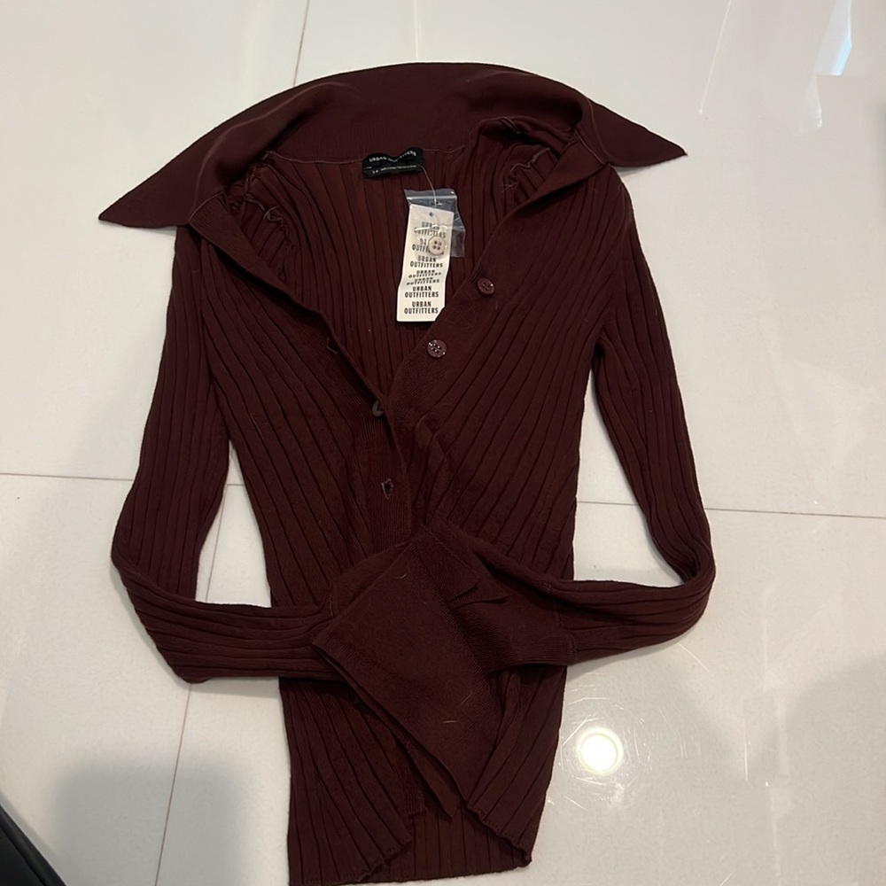 Brown sweater